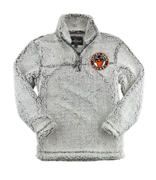 Ladies Sherpa Quarter Zip Pullover