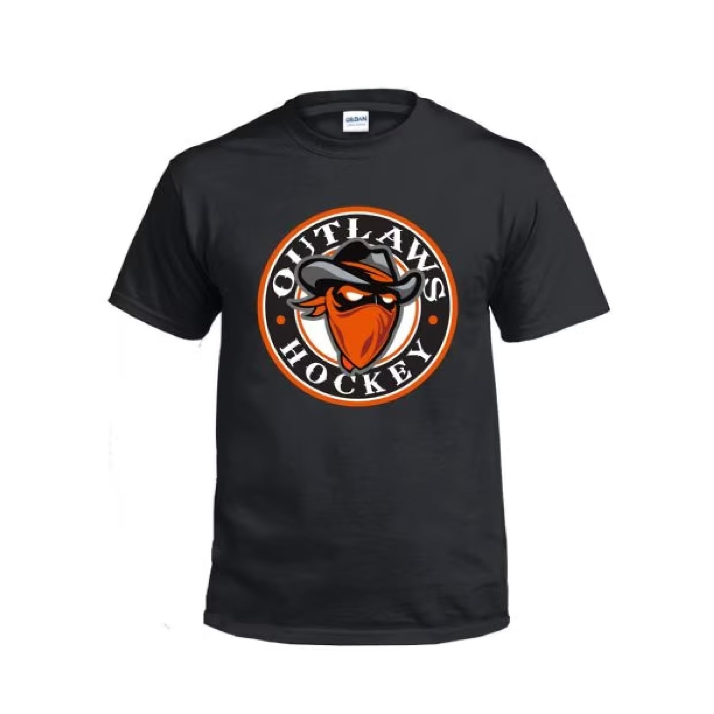 Black Large Logo Short Sleeve Tee