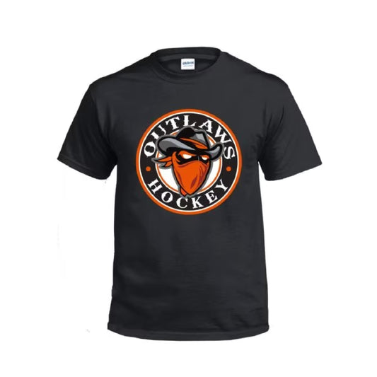 Black Large Logo Short Sleeve Tee